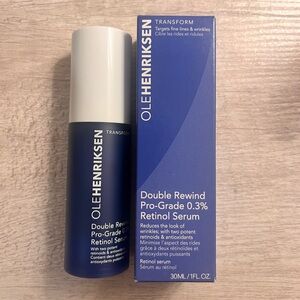 New in box- Ole Henriksen Double Rewind Pro-Grade 0.3% Retinol Serum